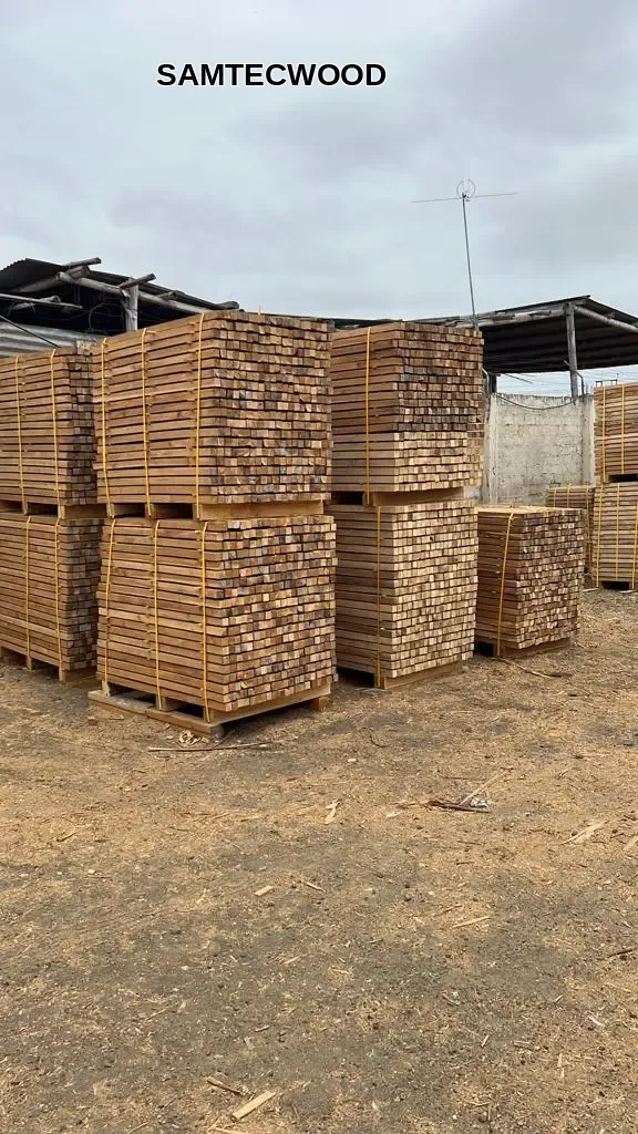 Teak or gmelina stakes
